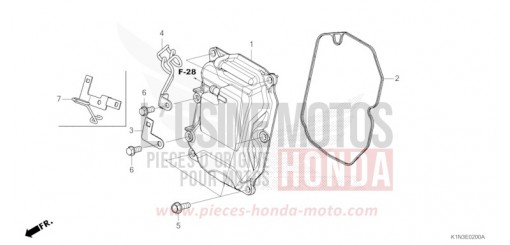 COUVERCLE DE CULASSE FSH125M de 2021